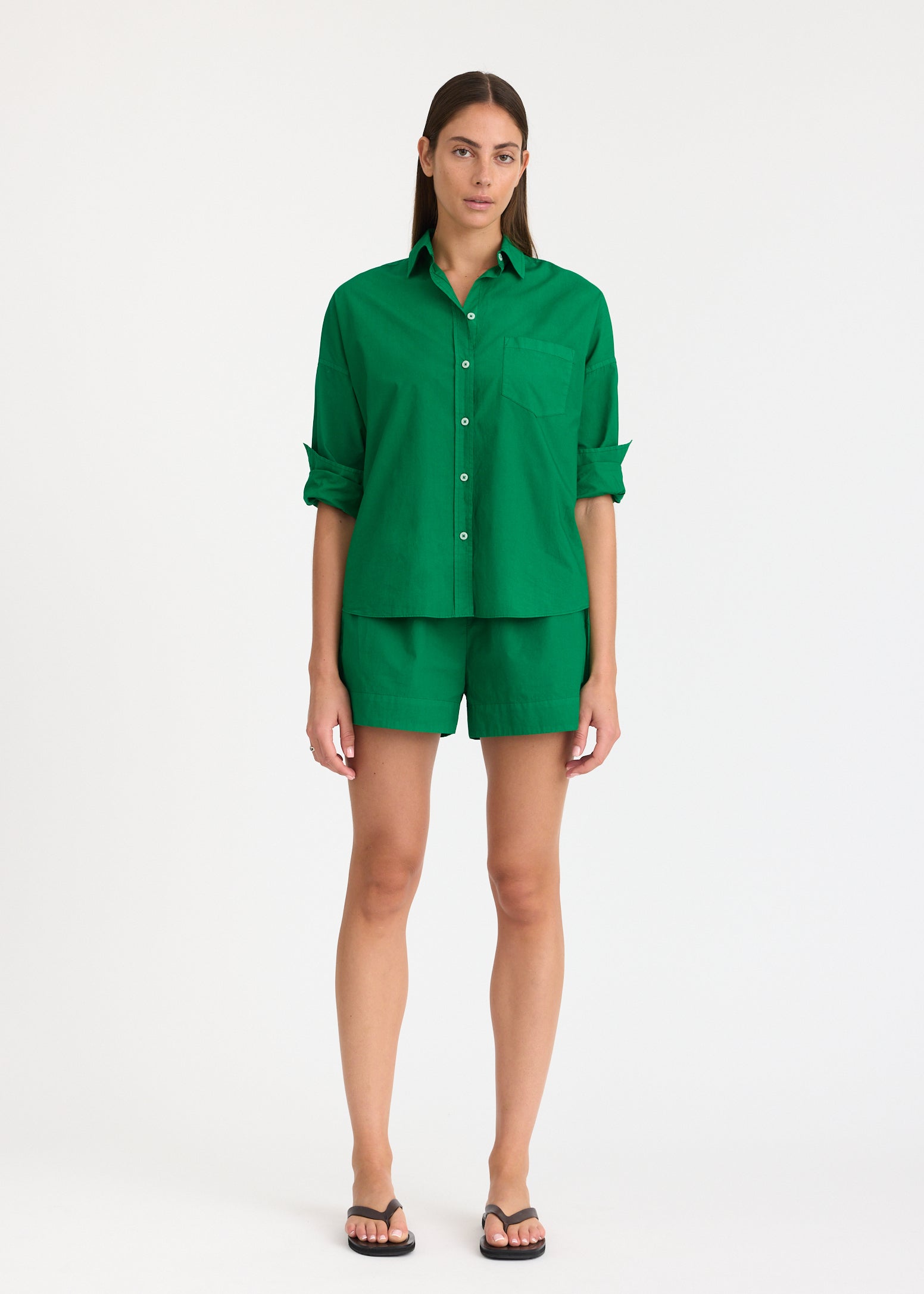 Chiara Shorts - Classic - Green Hill