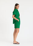 Chiara Short Sleeve Shirt - Green Hills