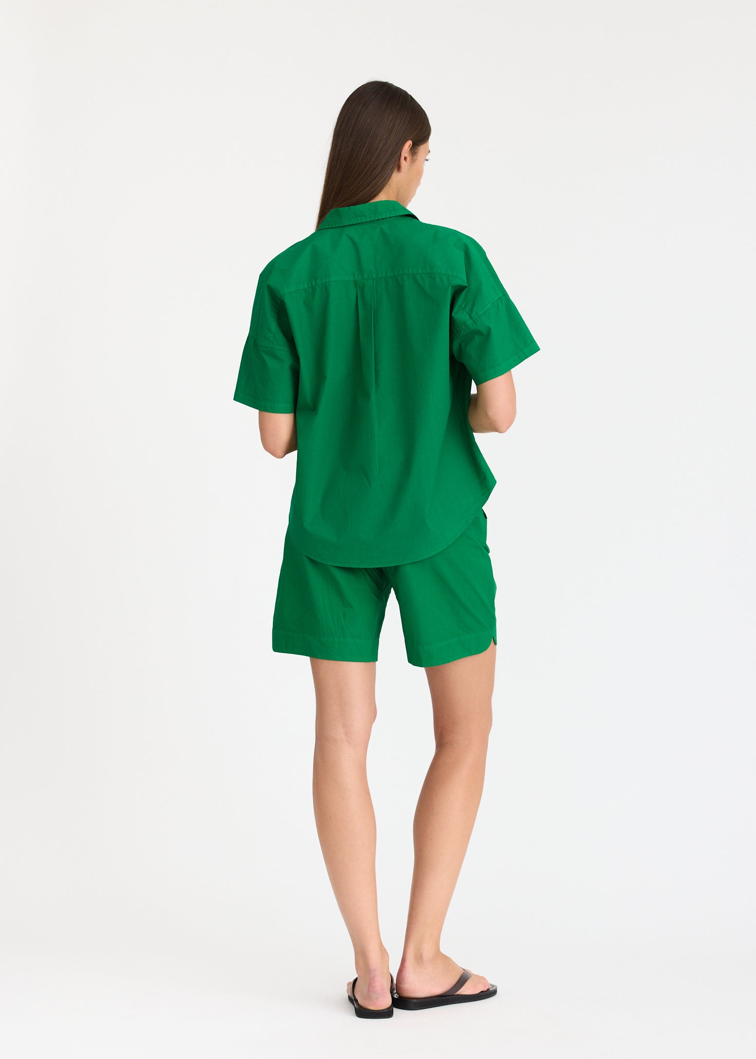 Chiara Short Sleeve Shirt - Green Hills