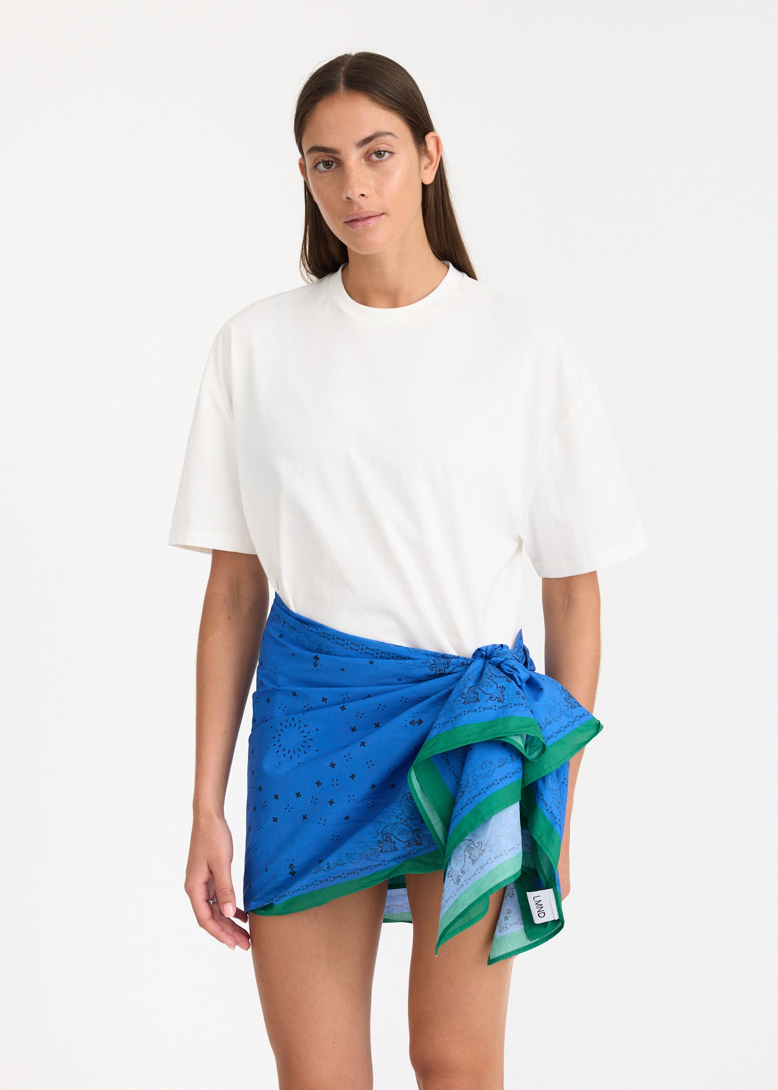 Pareo - Ink Blue/Green hills