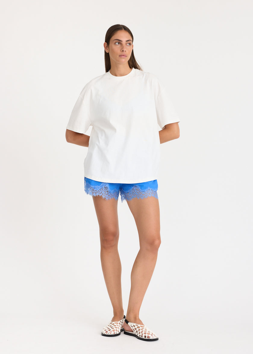 Lumi Shorts with lace trim