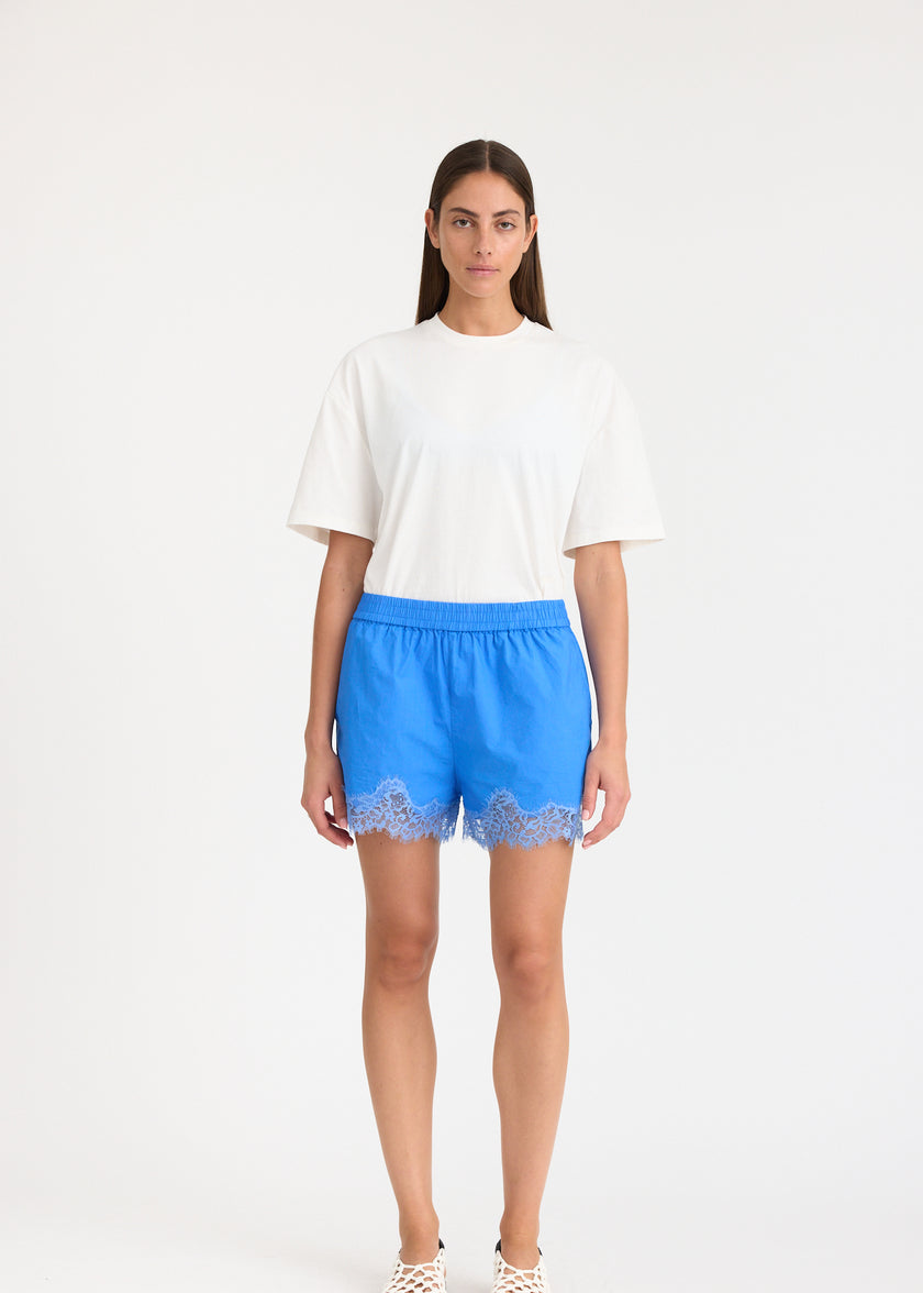 Lumi Shorts with lace trim