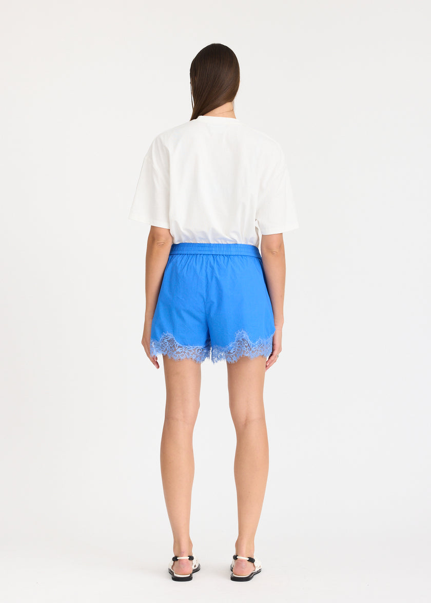 Lumi Shorts with lace trim