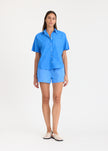 Chiara Short Sleeve Shirt - Ink Blue