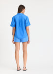 Chiara Short Sleeve Shirt - Ink Blue