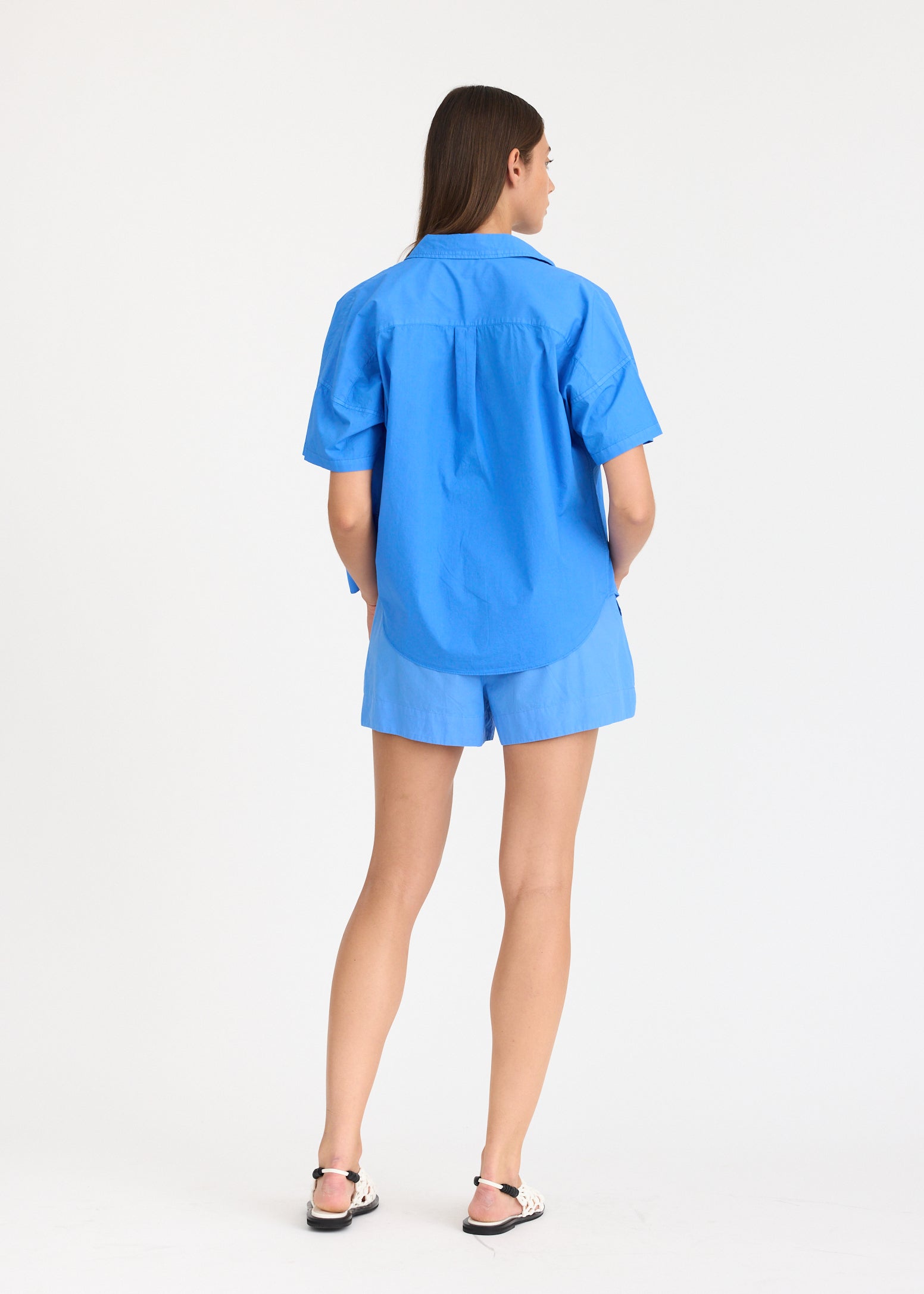 Chiara Short Sleeve Shirt - Ink Blue