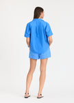 Chiara Short Sleeve Shirt - Ink Blue