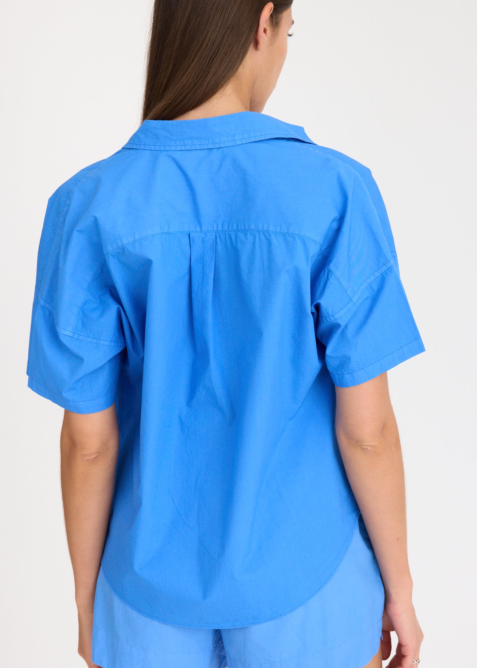 Chiara Short Sleeve Shirt - Ink Blue