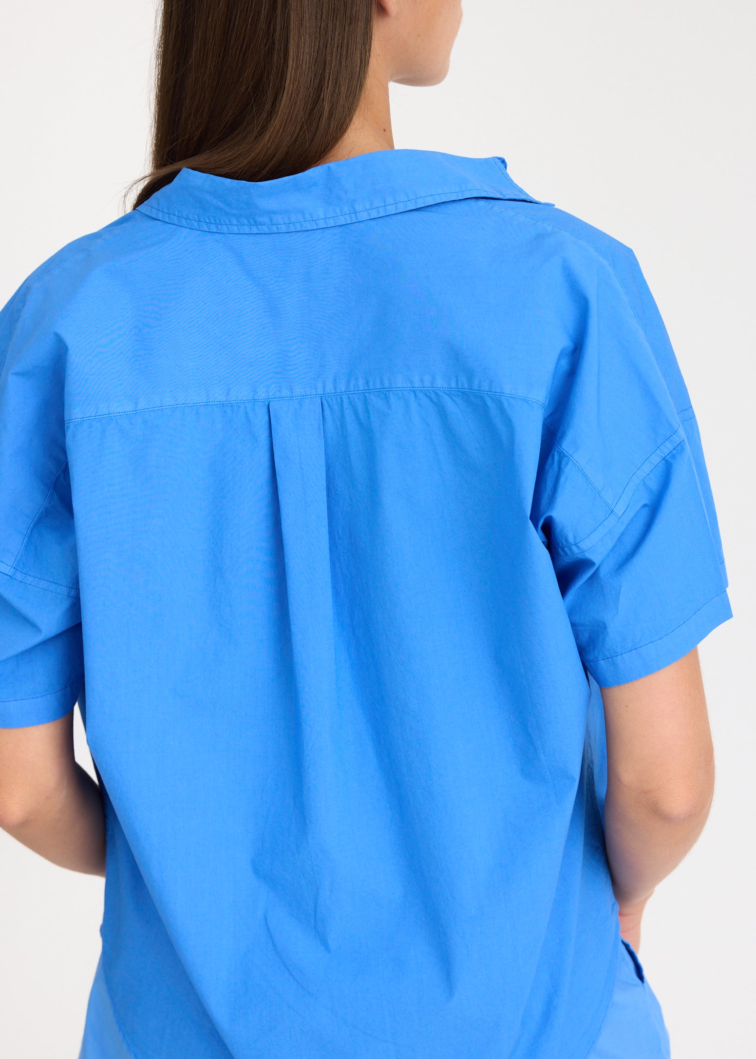 Chiara Short Sleeve Shirt - Ink Blue