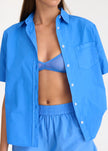 Chiara Short Sleeve Shirt - Ink Blue