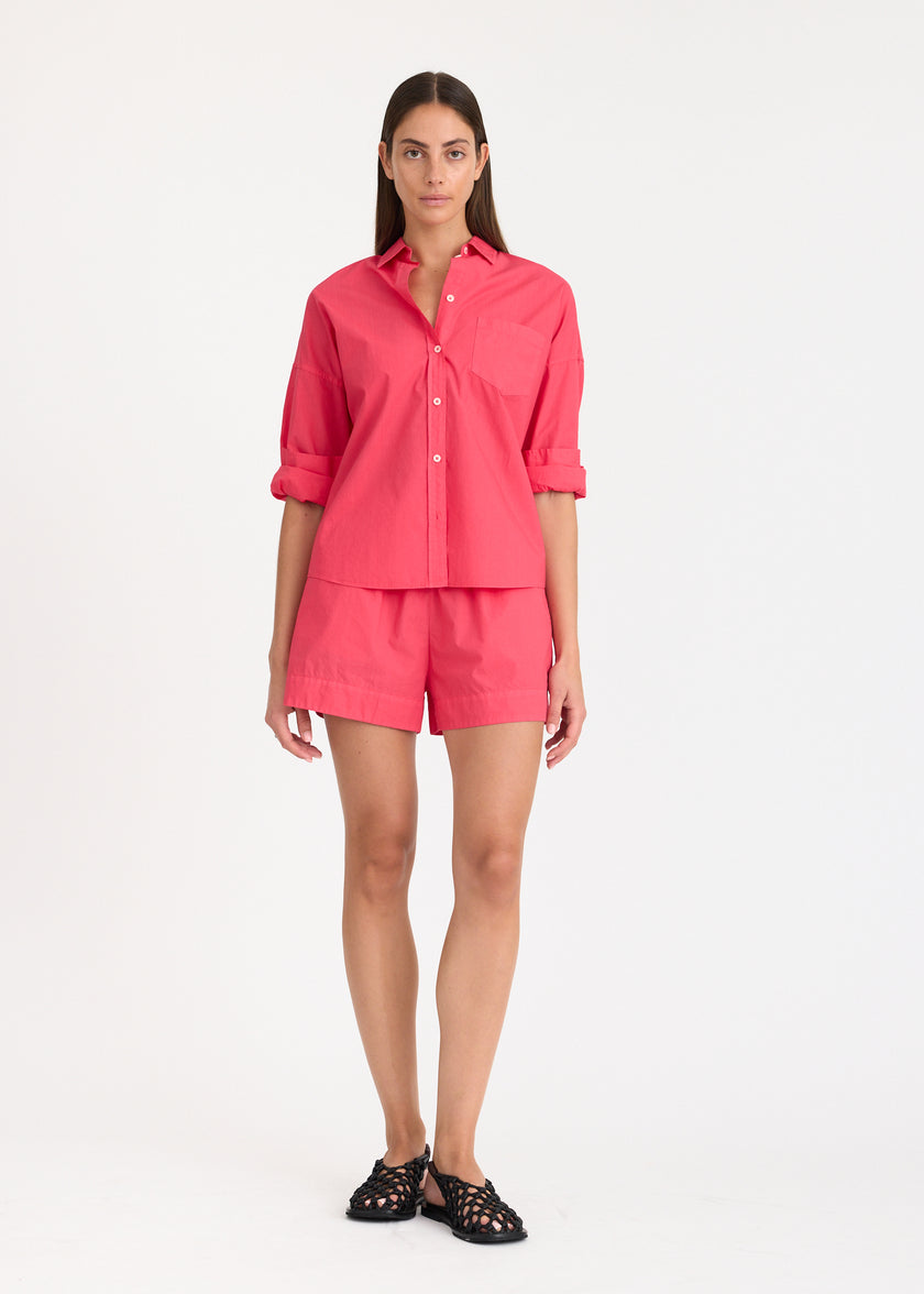 Chiara Long Sleeve Shirt Classic Watermelon