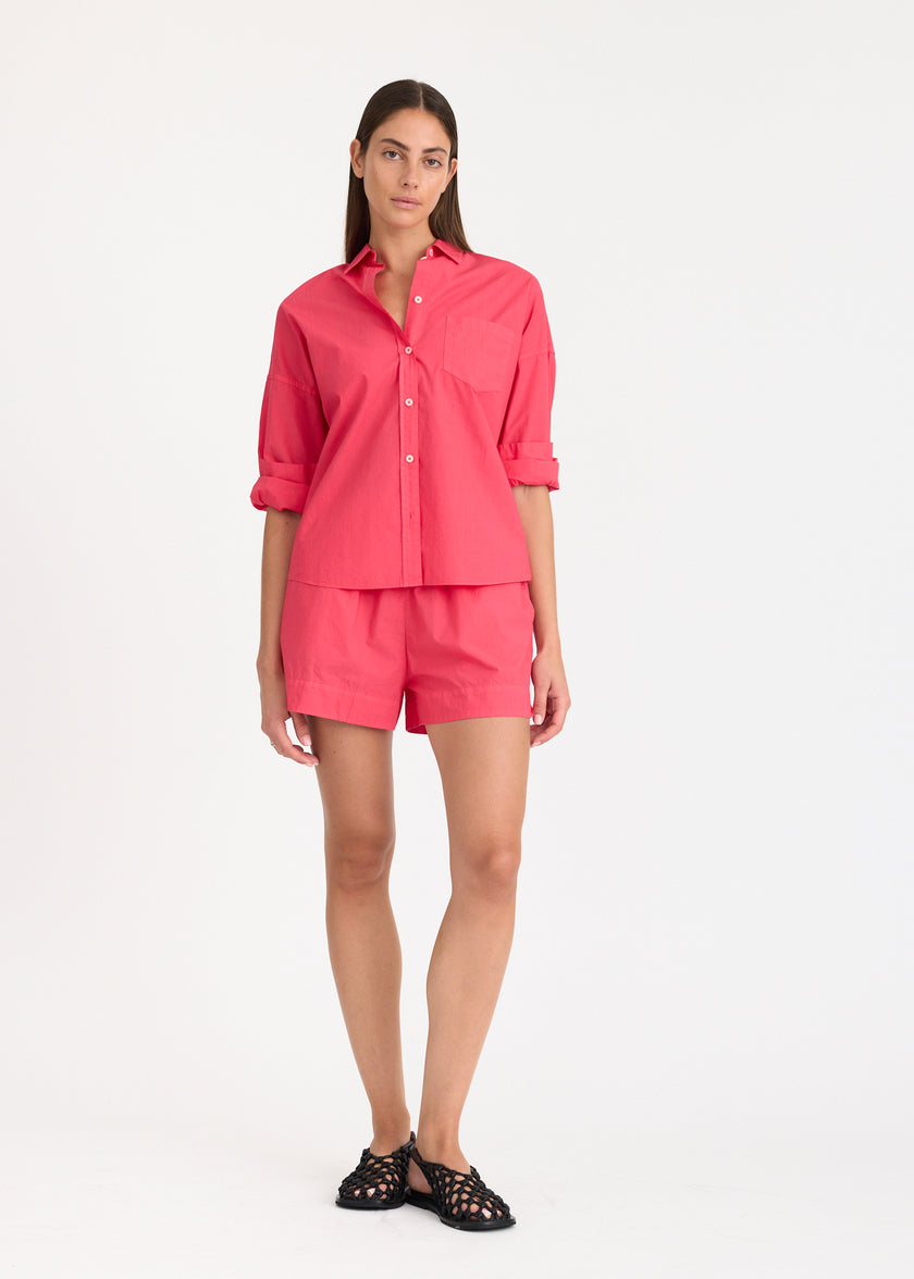 Chiara Long Sleeve Shirt Classic Watermelon