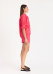 Chiara Long Sleeve Shirt Classic Watermelon