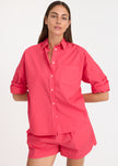 Chiara Long Sleeve Shirt Classic Watermelon
