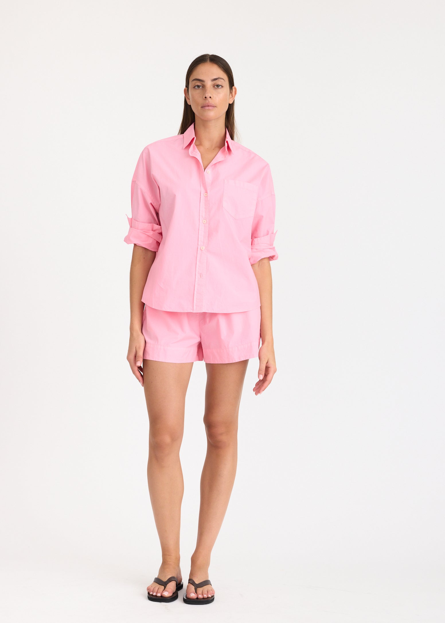 Chiara Long Sleeve Shirt Classic Musk