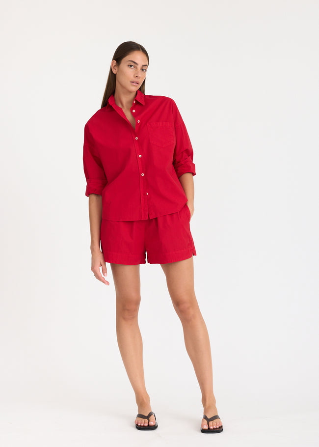 Chiara Long Sleeve Shirt Classic - Salsa