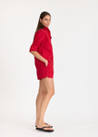 Chiara Long Sleeve Shirt Classic - Salsa