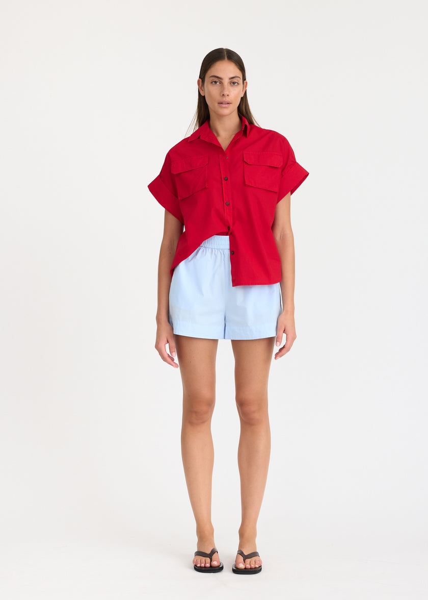 Chiara Utility Short Sleeve ShirtSalsa