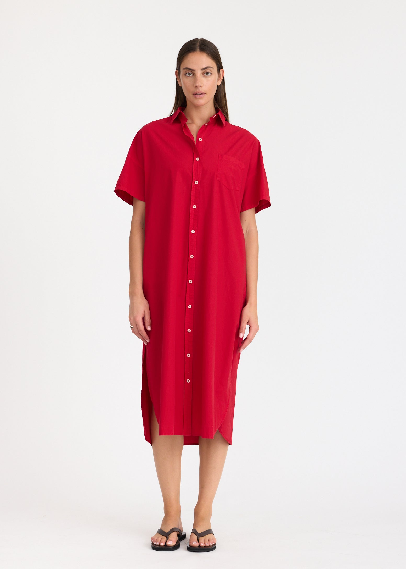 Chiara Short Sleeve Maxi Dress - Salsa