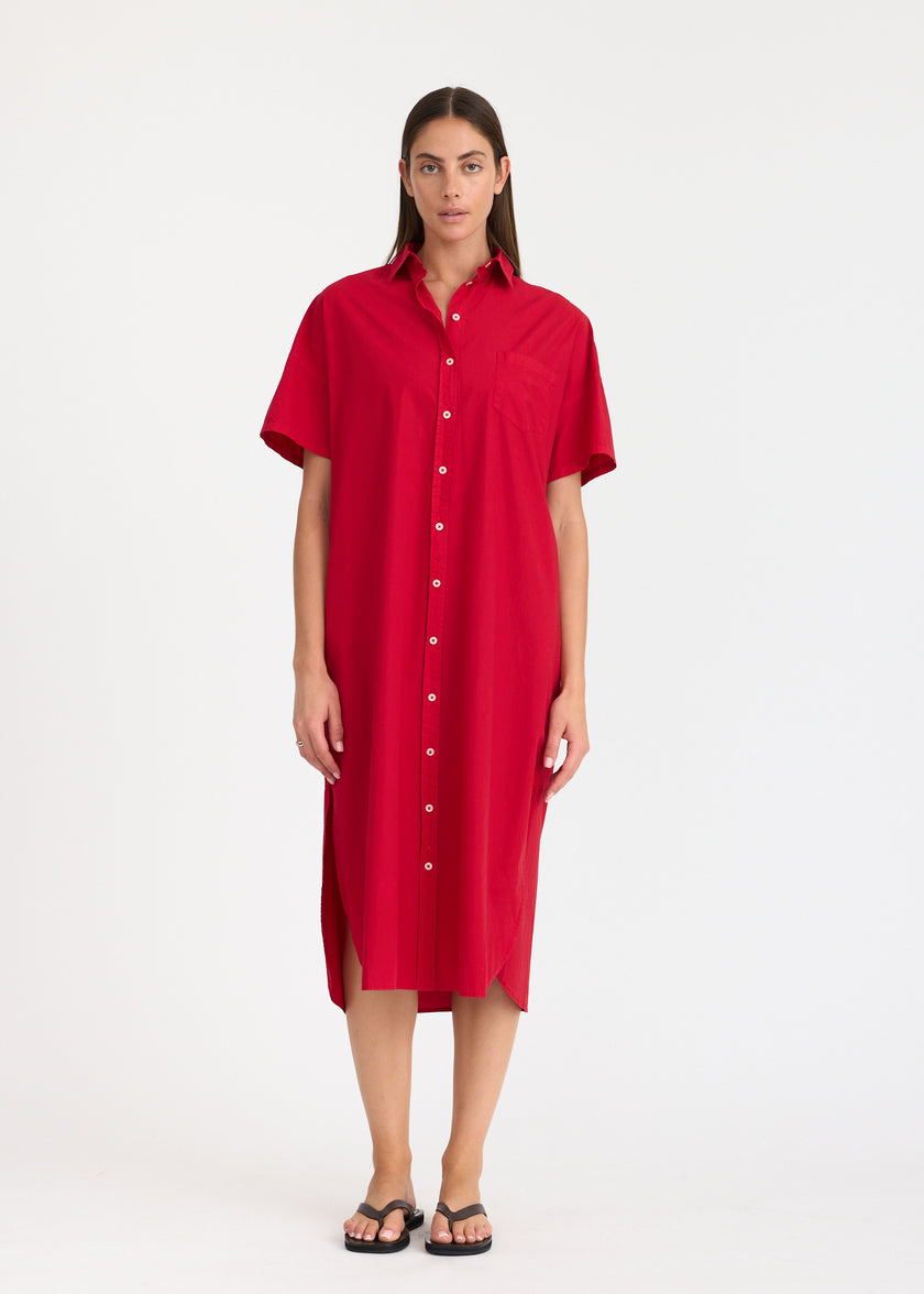 Chiara Short Sleeve Maxi Dress - Salsa