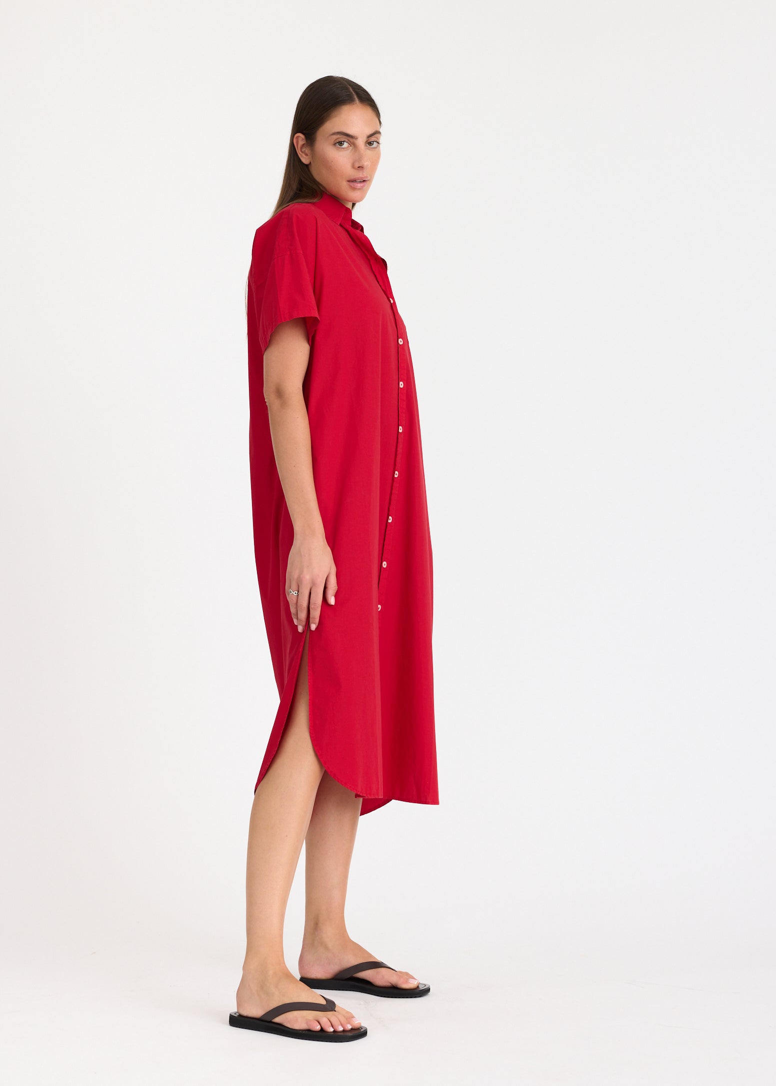 Chiara Short Sleeve Maxi Dress - Salsa