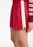 Rio Shorts - Sport Stripe - Salsa + Oat stripe
