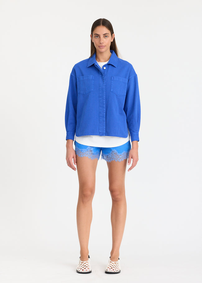Liora Shacket Cobalt