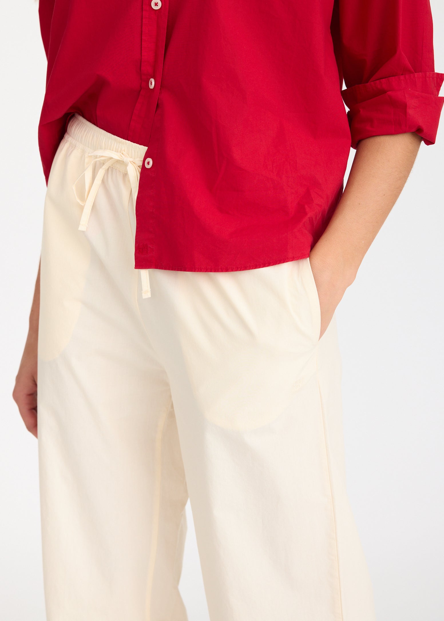 Cala Drawstring Pants - Calico