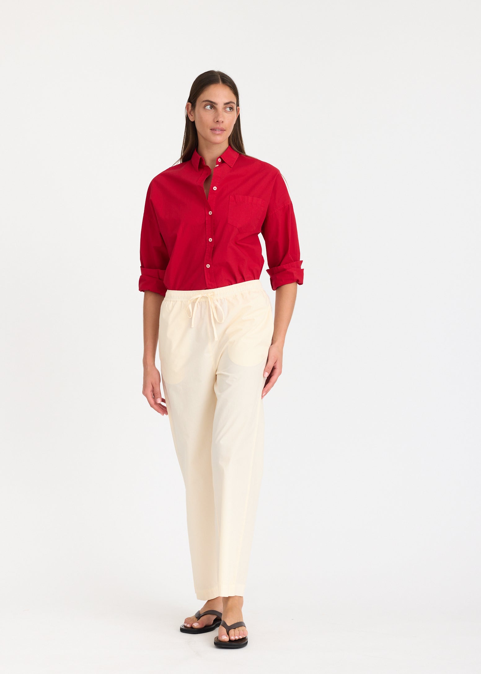 Cala Drawstring Pants - Calico