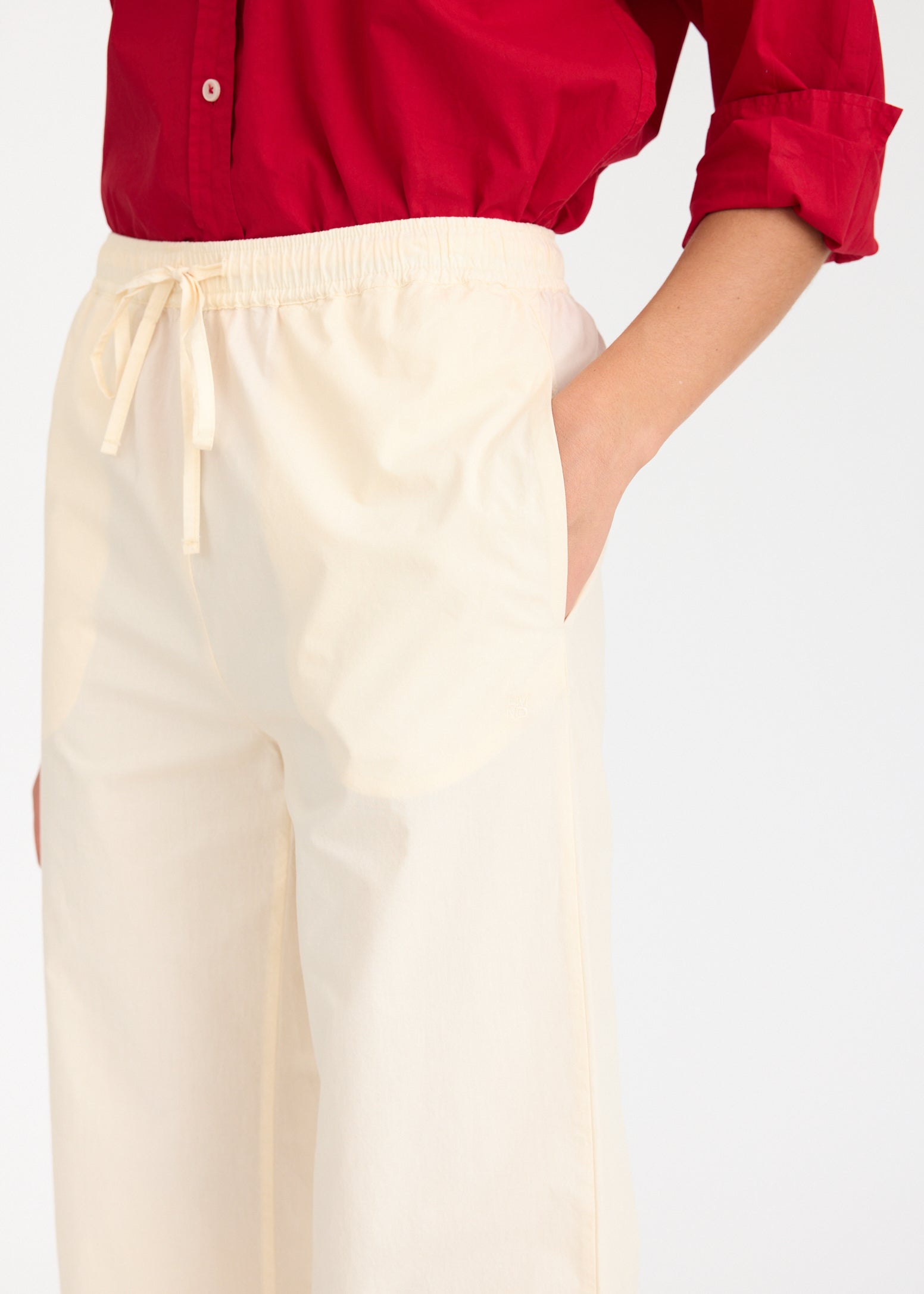 Cala Drawstring Pants - Calico