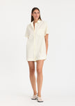 Chiara Short Sleeve MINI Dress - Limoncello
