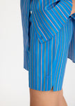 Mara Oversized Long Sleeve Shirt Stripe - Tutti Frutti
