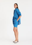 Chiara Mid Length Shorts - Tutti Frutti ink blue