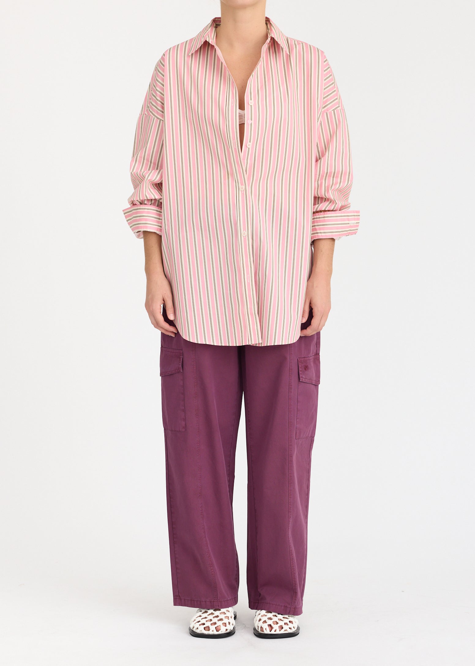 Drift - Cargo Pants - Cherry