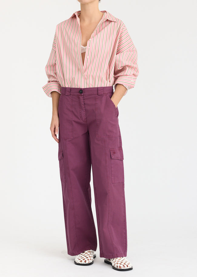 Drift - Cargo Pants - Cherry