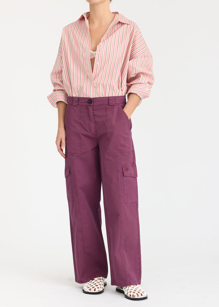 Drift - Cargo Pants - Cherry