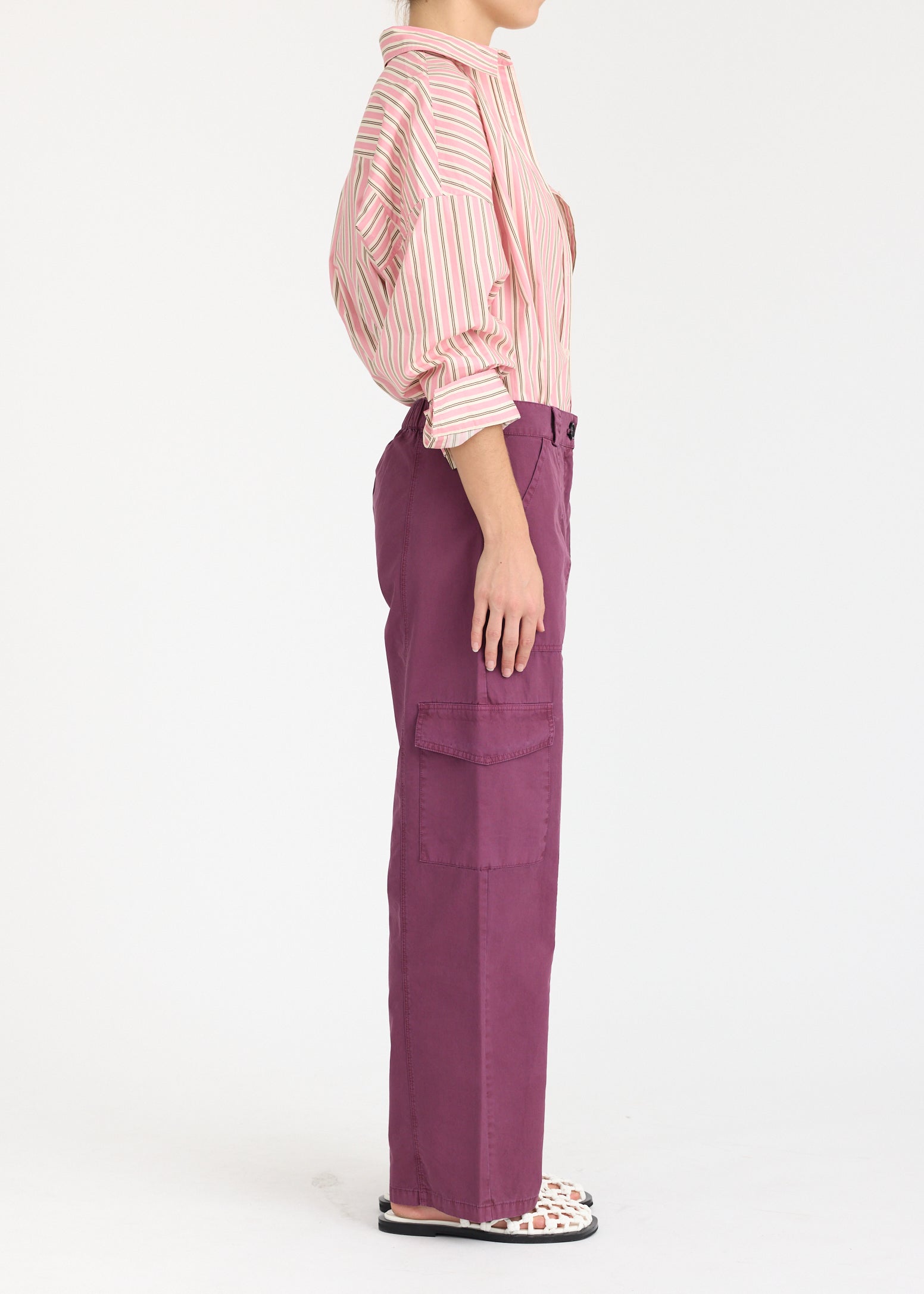 Drift - Cargo Pants - Cherry
