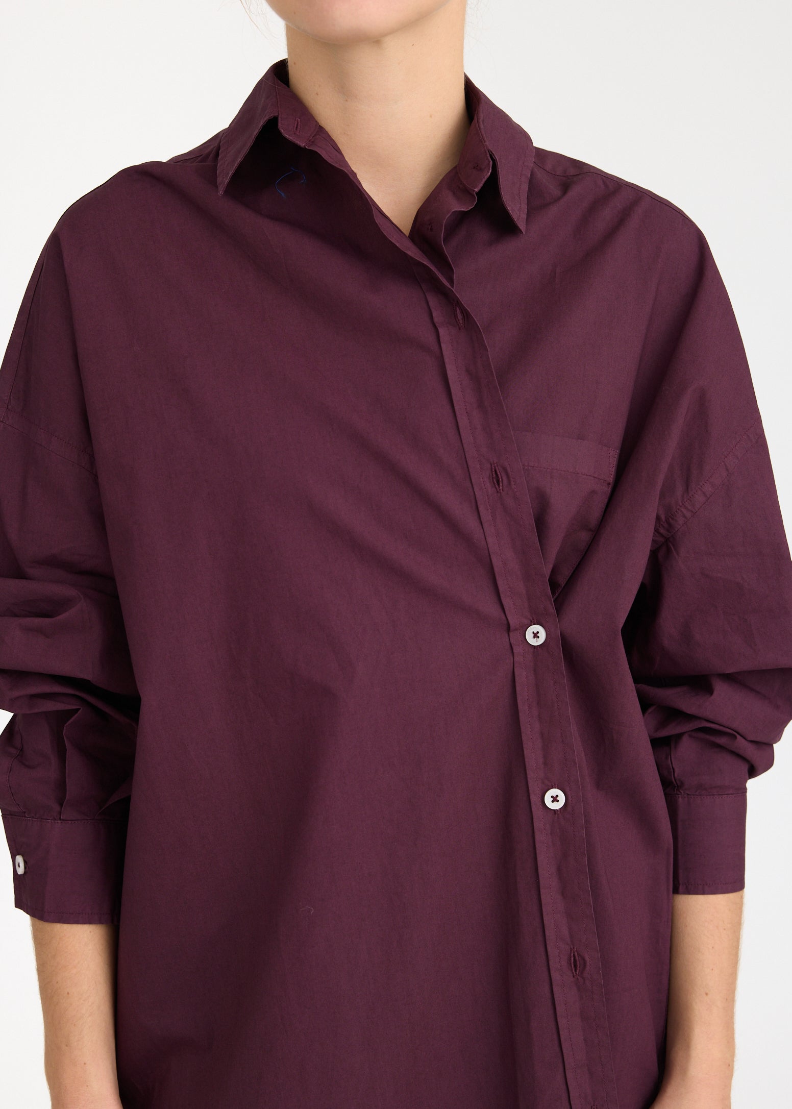 Mila Cross Over Midi Dress - Cherry