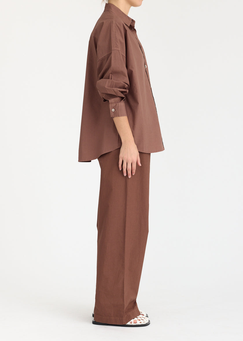 Cala Drawstring Pants - Cocoa