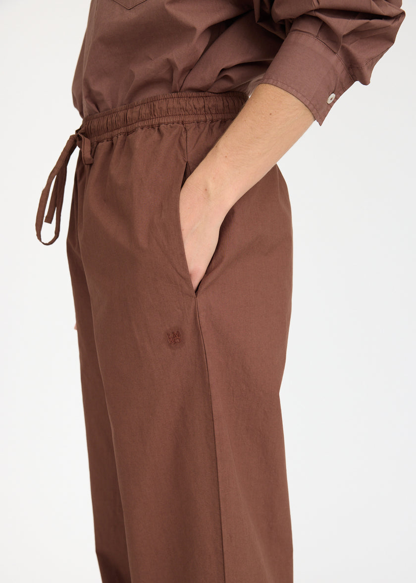 Cala Drawstring Pants - Cocoa