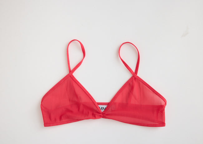 Under All Mesh Bra/top - Watermelon