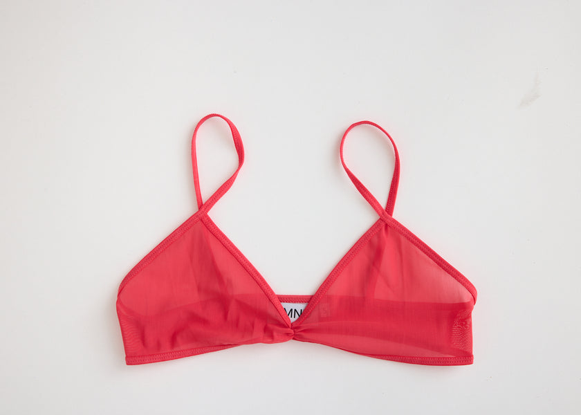 Under All Mesh Bra/top - Watermelon