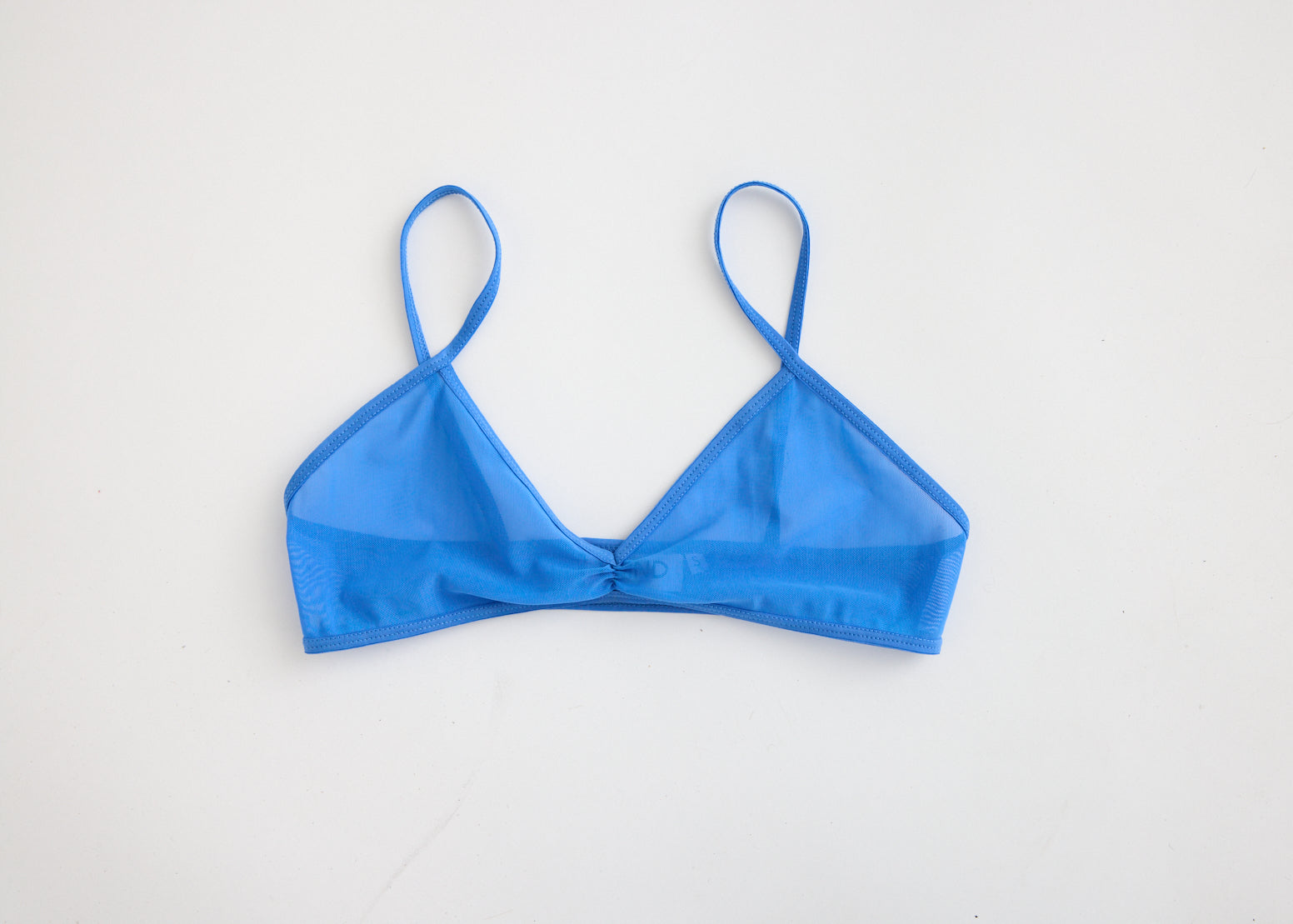 Under All Mesh Bra/top - Ink Blue