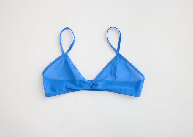 Under All Mesh Bra/top - Ink Blue
