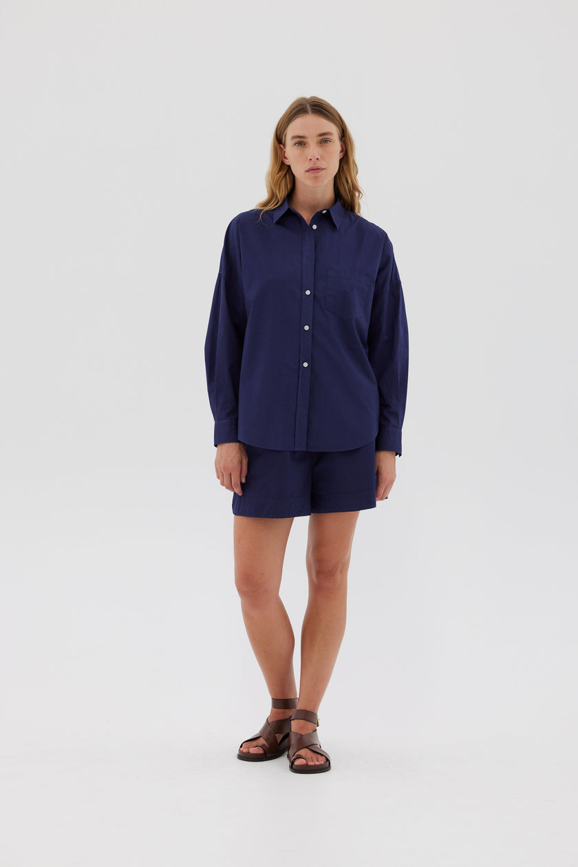 The Chiara Short - Navy - Apparel
