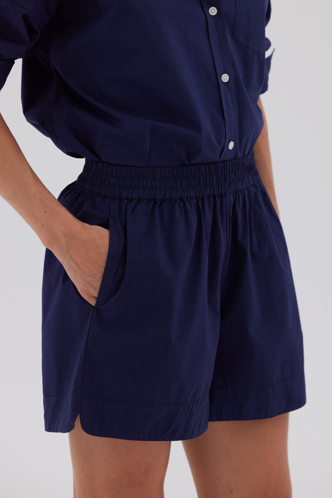 The Chiara Short - Navy - Apparel