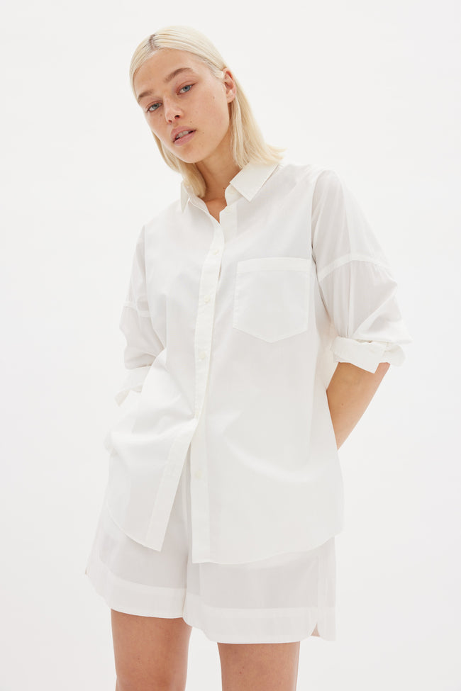 The Chiara Short - White - Apparel