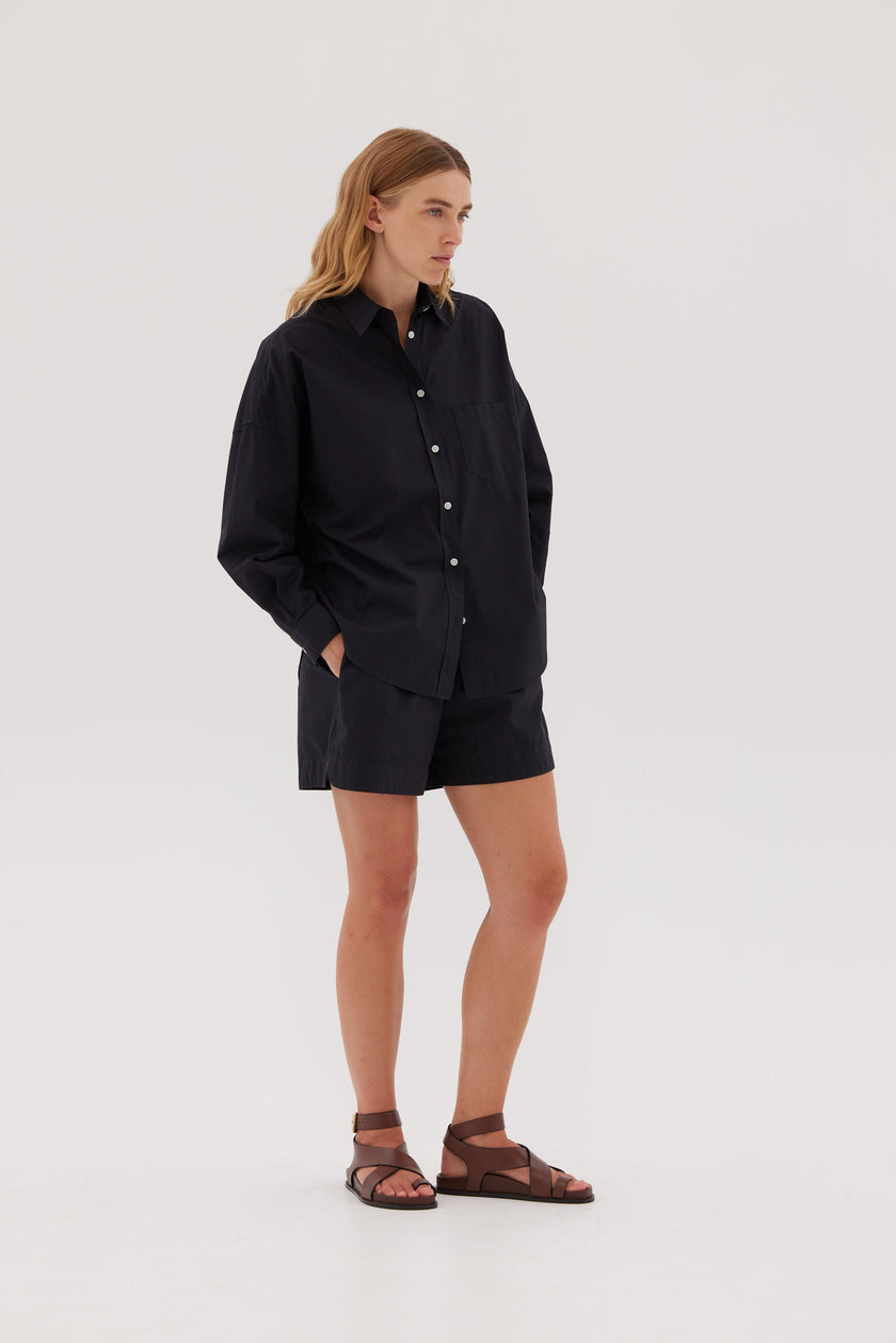 The Chiara Shirt - Black - Apparel