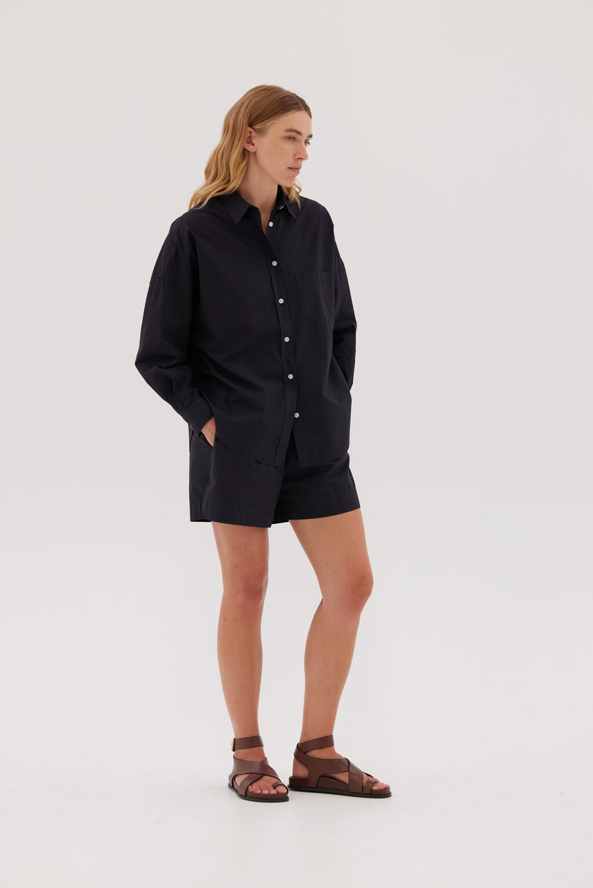 The Chiara Shirt - Black - Apparel