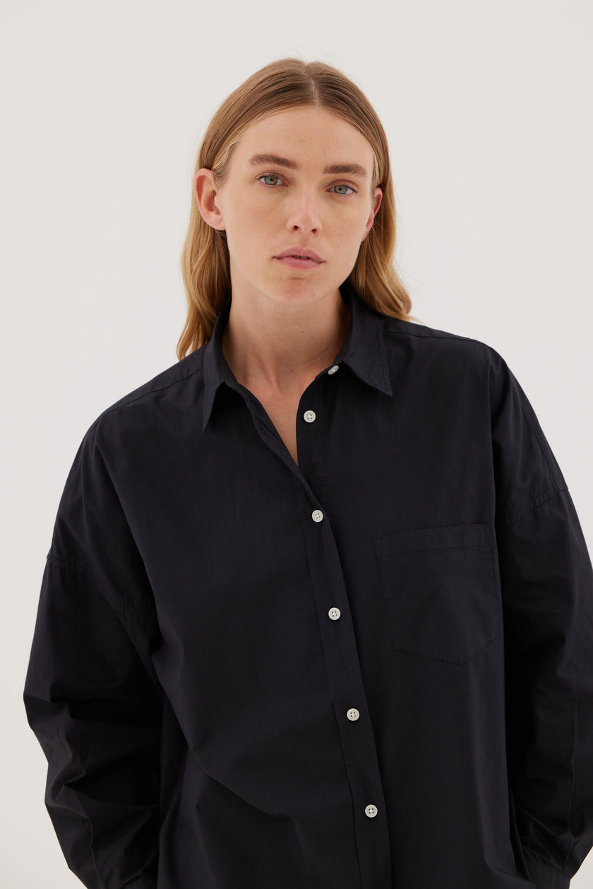 The Chiara Shirt - Black - Apparel